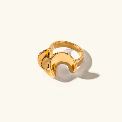 [ElanLuxe]Juniper Gold Ring