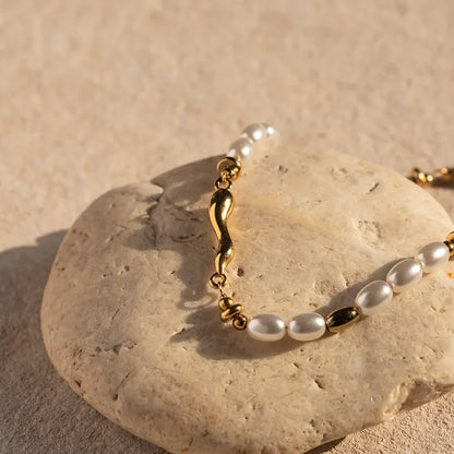 [ElanLuxe]Celina Freshwater Pearl Bracelet
