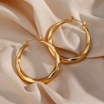 [ElanLuxe]Aire Hoop Earrings