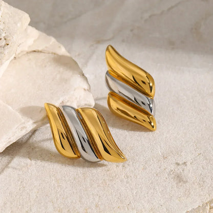 [ElanLuxe]Vera Gold Earrings