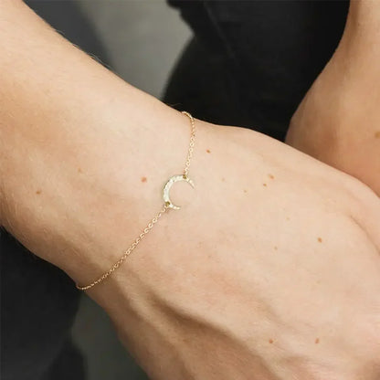 [ElanLuxe]Keris Gold Chain Bracelet