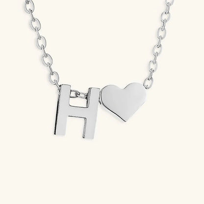 [ElanLuxe]Ria Initial Letter Gold Necklace