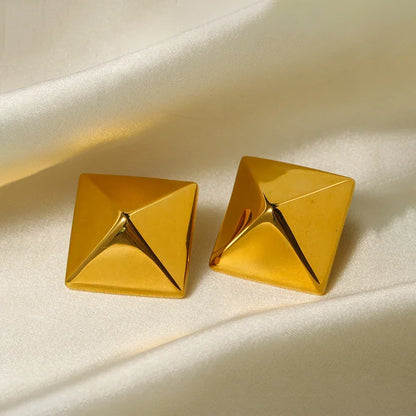 [ElanLuxe]Barbara Gold Earrings