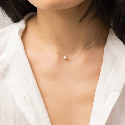 [ElanLuxe]Marianne Freshwater Pearl Necklace