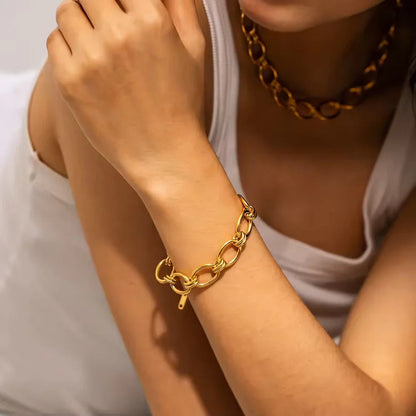 [ElanLuxe]Betty Gold Bracelet
