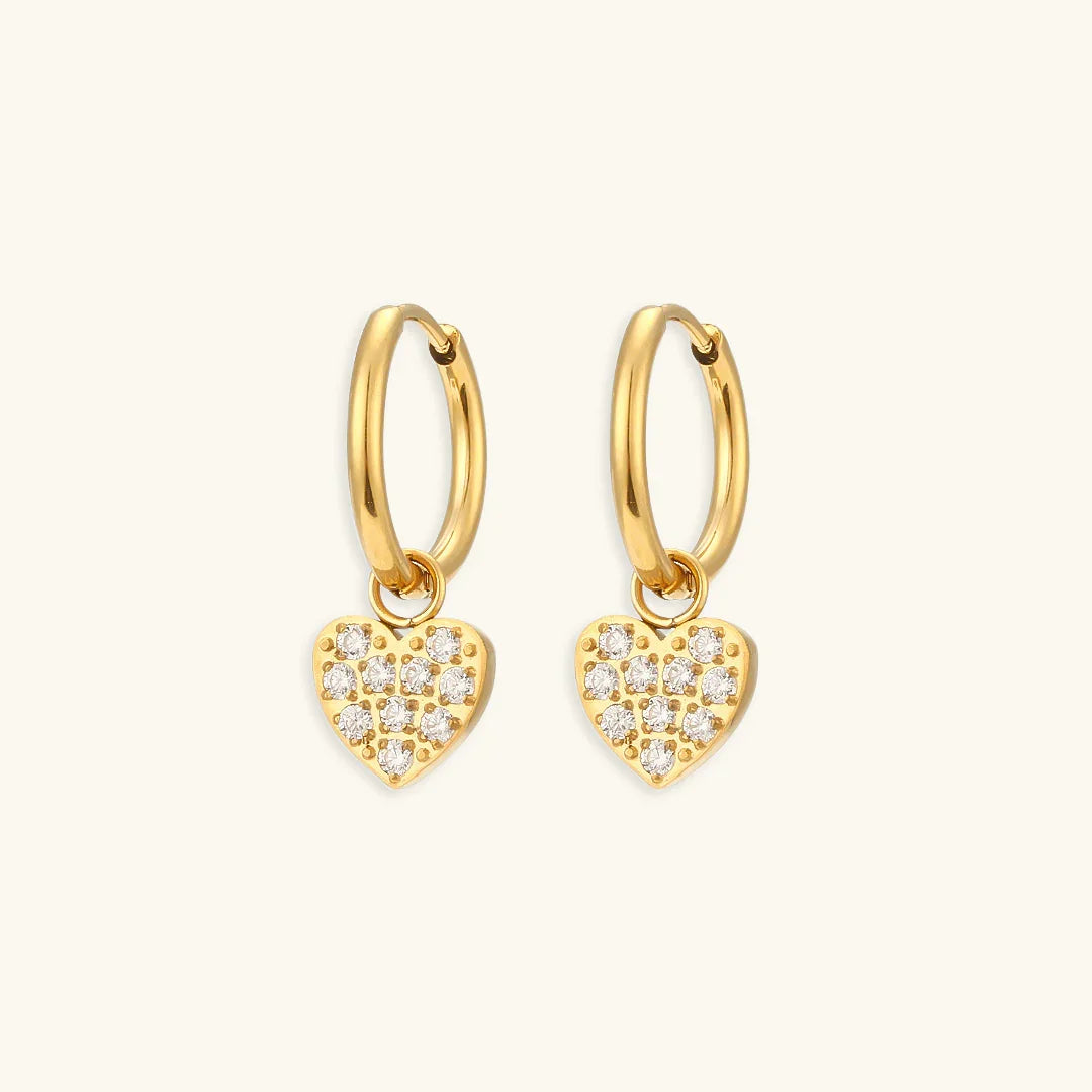 [ElanLuxe]Margaret Gold Earrings