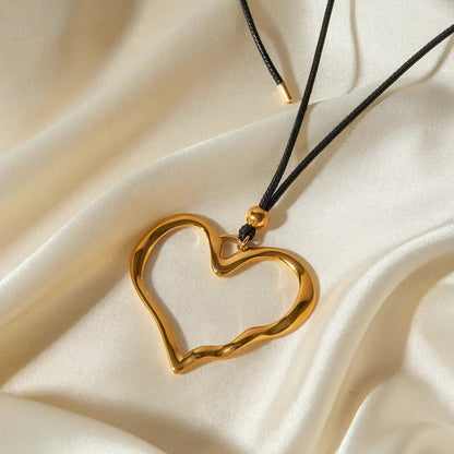 [ElanLuxe]Francine Heart Pendant