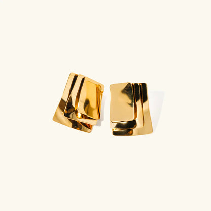 [ElanLuxe]Hettie Gold Earrings