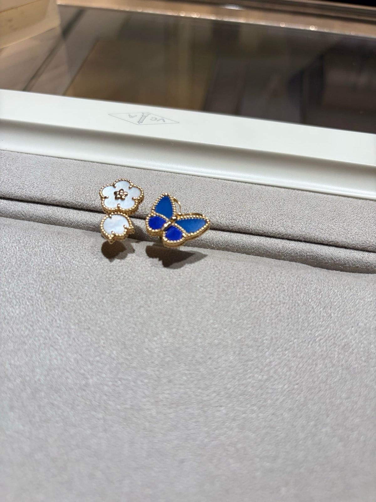 [ElanLuxe Jewelry]LUCKY SPRING BUTTERFLY OPEN-FACE RINGS