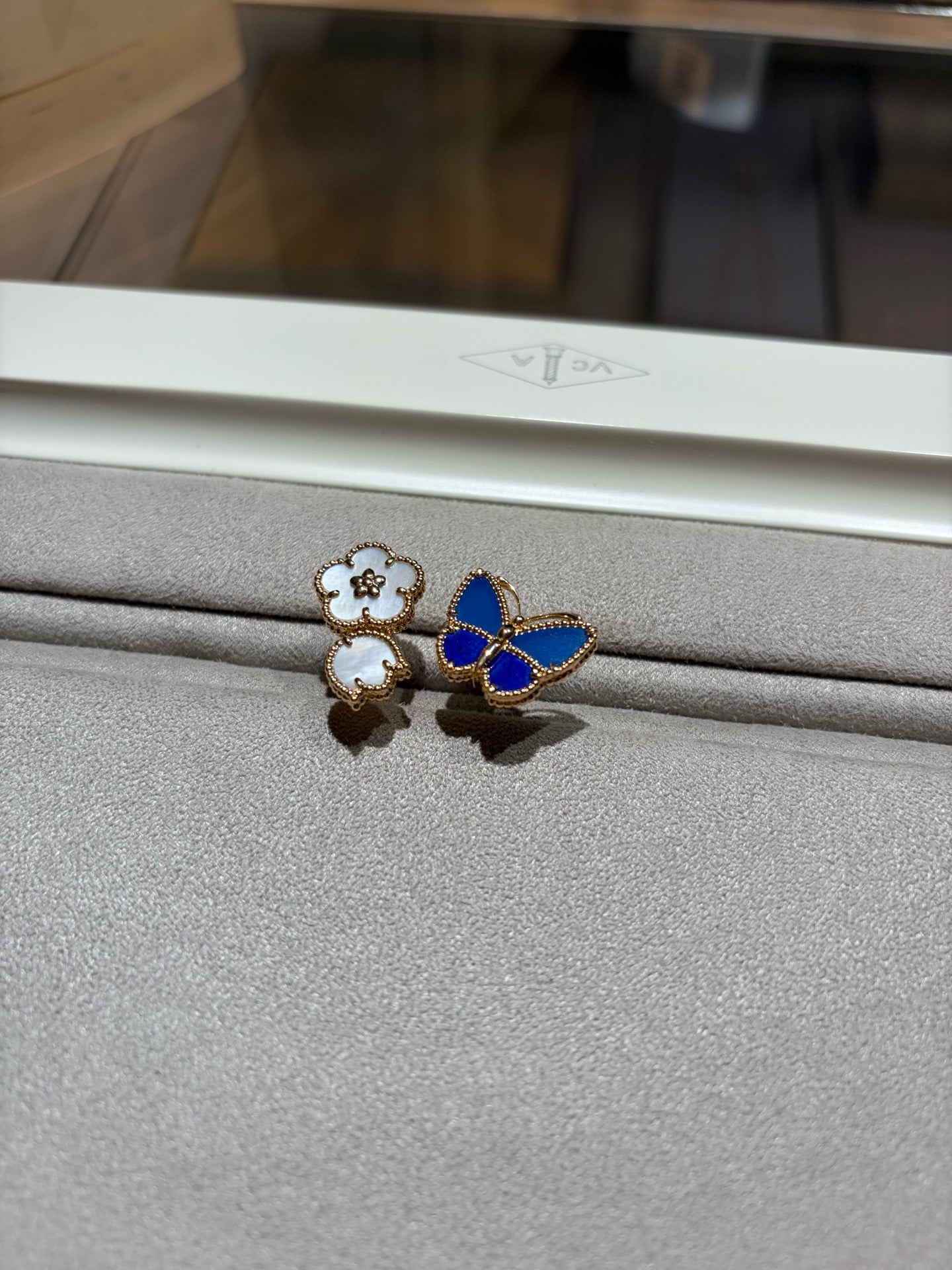 [ElanLuxe Jewerly]LUCKY SPRING BUTTERFLY OPEN-FACE RINGS