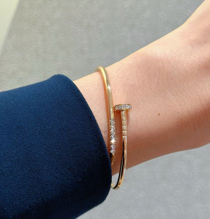 [ElanLuxe Jewelry]JUSTE BRACELET 2.5MM DIAMONDS NEW
