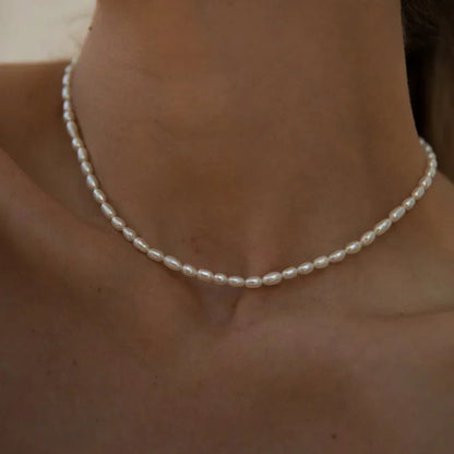 [ElanLuxe]Avaria Freshwater Pearl Choker
