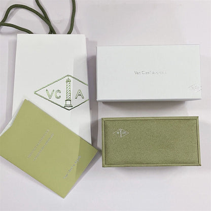 [ElanLuxe Jewelry]VA CLOVER BRACELET NECKLACE RING BOX GIFT BAG