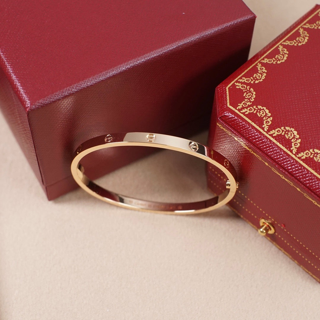 [ElanLuxe Jewelry]LOVE BRACELET 3.65MM NO DIAMONDS