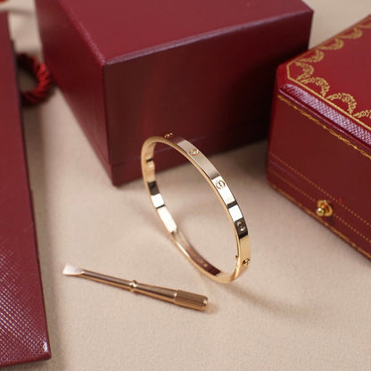 [ElanLuxe Jewelry]LOVE BRACELET 3.65MM NO DIAMONDS