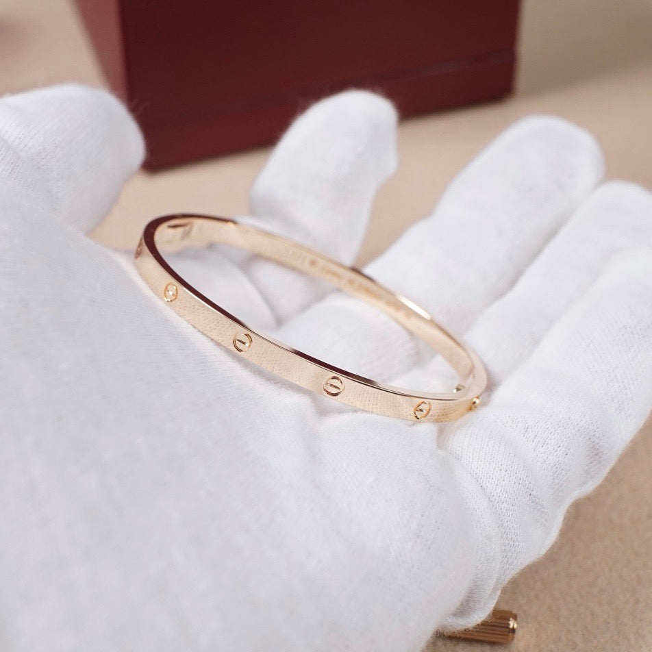 [ElanLuxe Jewelry]LOVE BRACELET 3.65MM NO DIAMONDS
