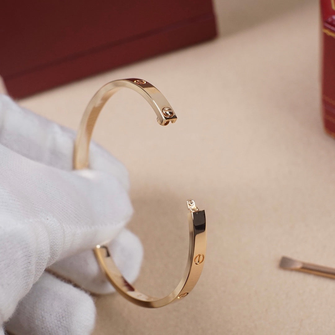 [ElanLuxe Jewelry]LOVE BRACELET 3.65MM NO DIAMONDS