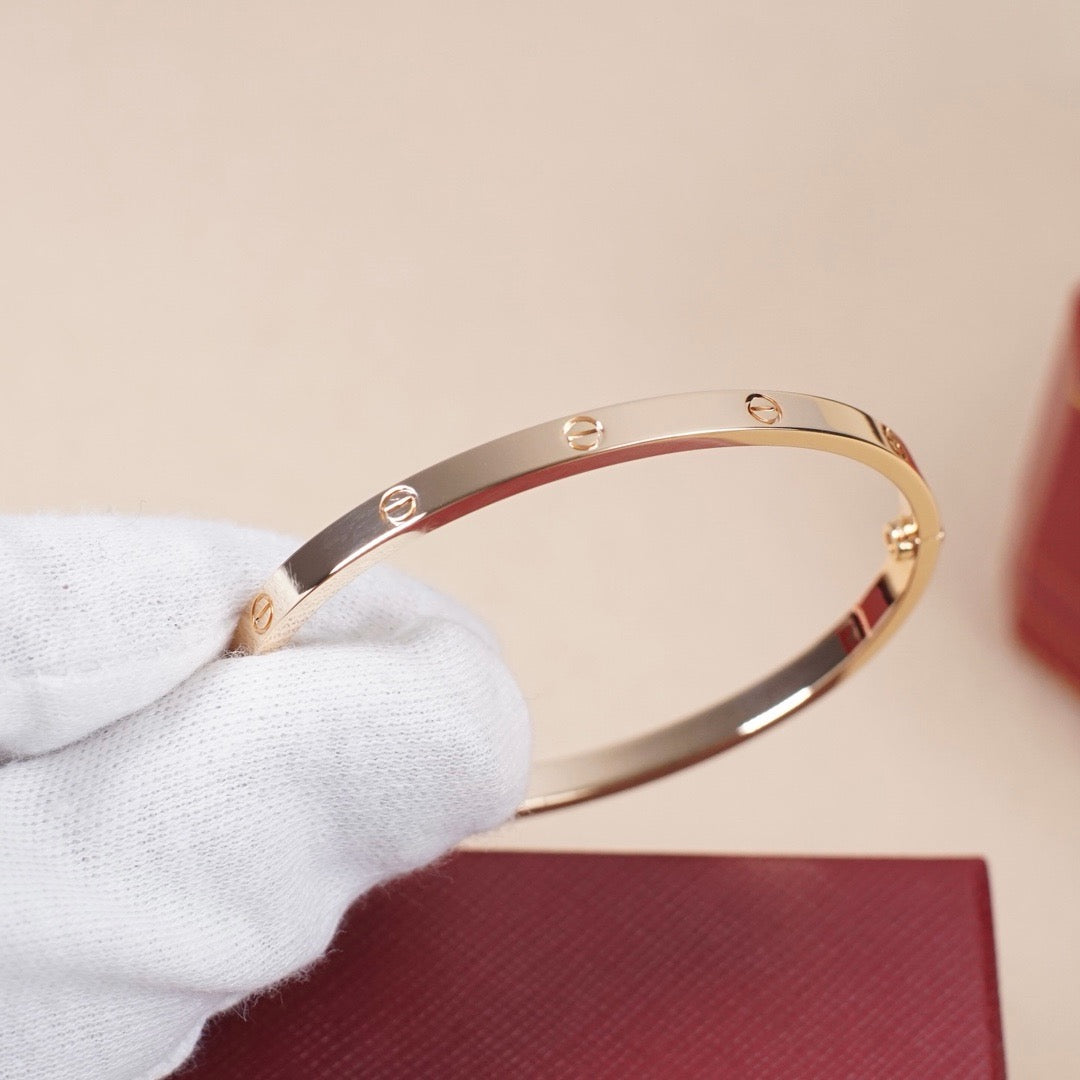[ElanLuxe Jewelry]LOVE BRACELET 3.65MM NO DIAMONDS