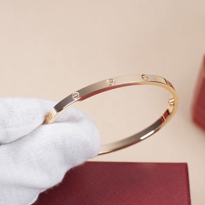 [ElanLuxe Jewelry]LOVE BRACELET 3.65MM NO DIAMONDS
