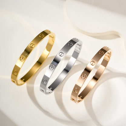 [ElanLuxe Jewelry]LOVE BRACELET 6.1MM NO DIAMONDS
