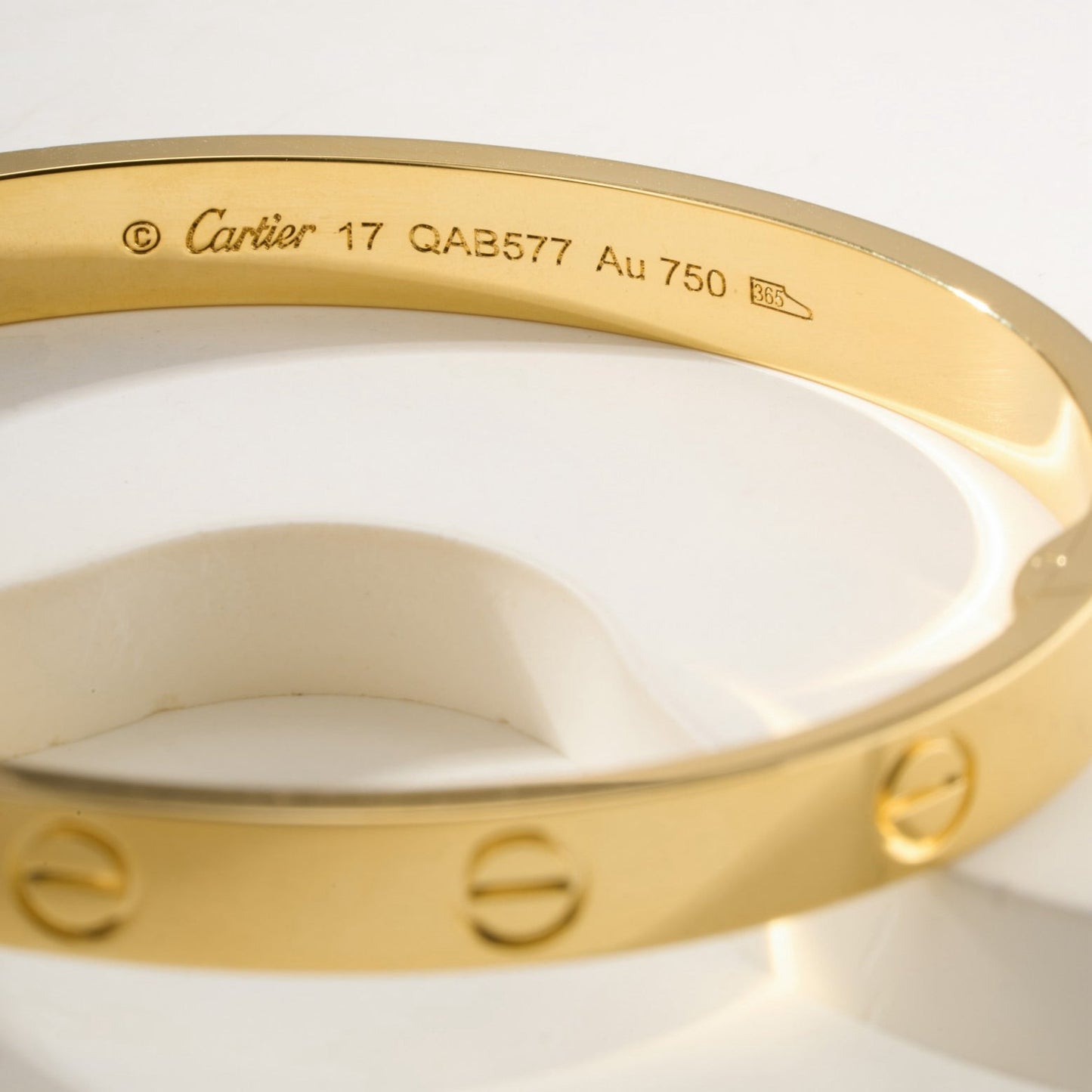 [ElanLuxe Jewelry]LOVE BRACELET 6.1MM NO DIAMONDS