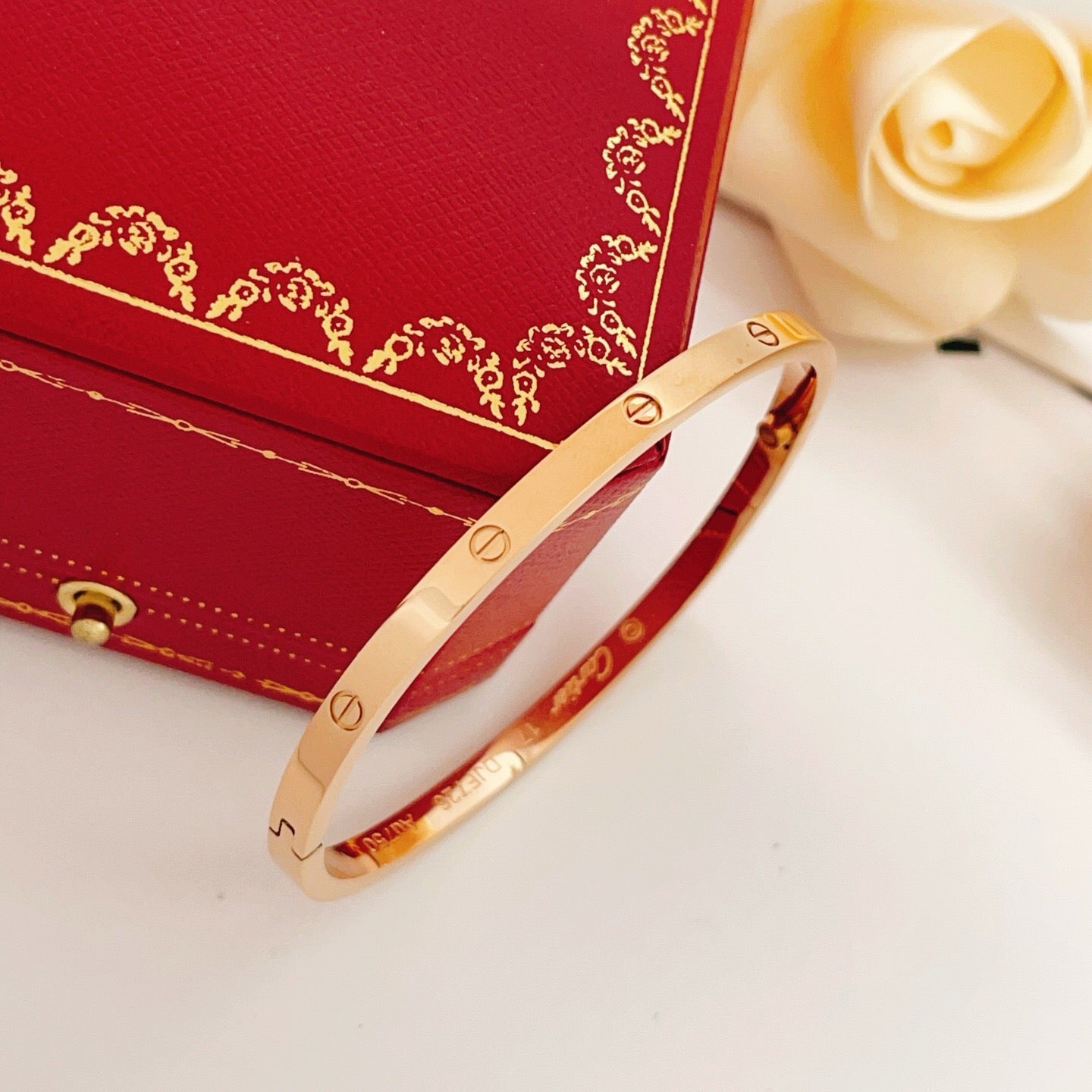 [ElanLuxe Jewelry]LOVE BRACELET 3.65MM NO DIAMONDS