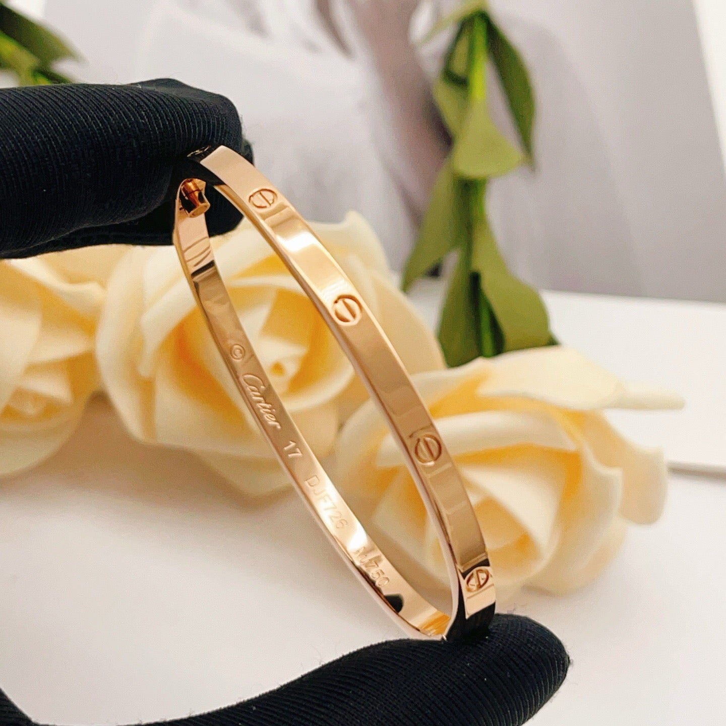 [ElanLuxe Jewelry]LOVE BRACELET 3.65MM NO DIAMONDS