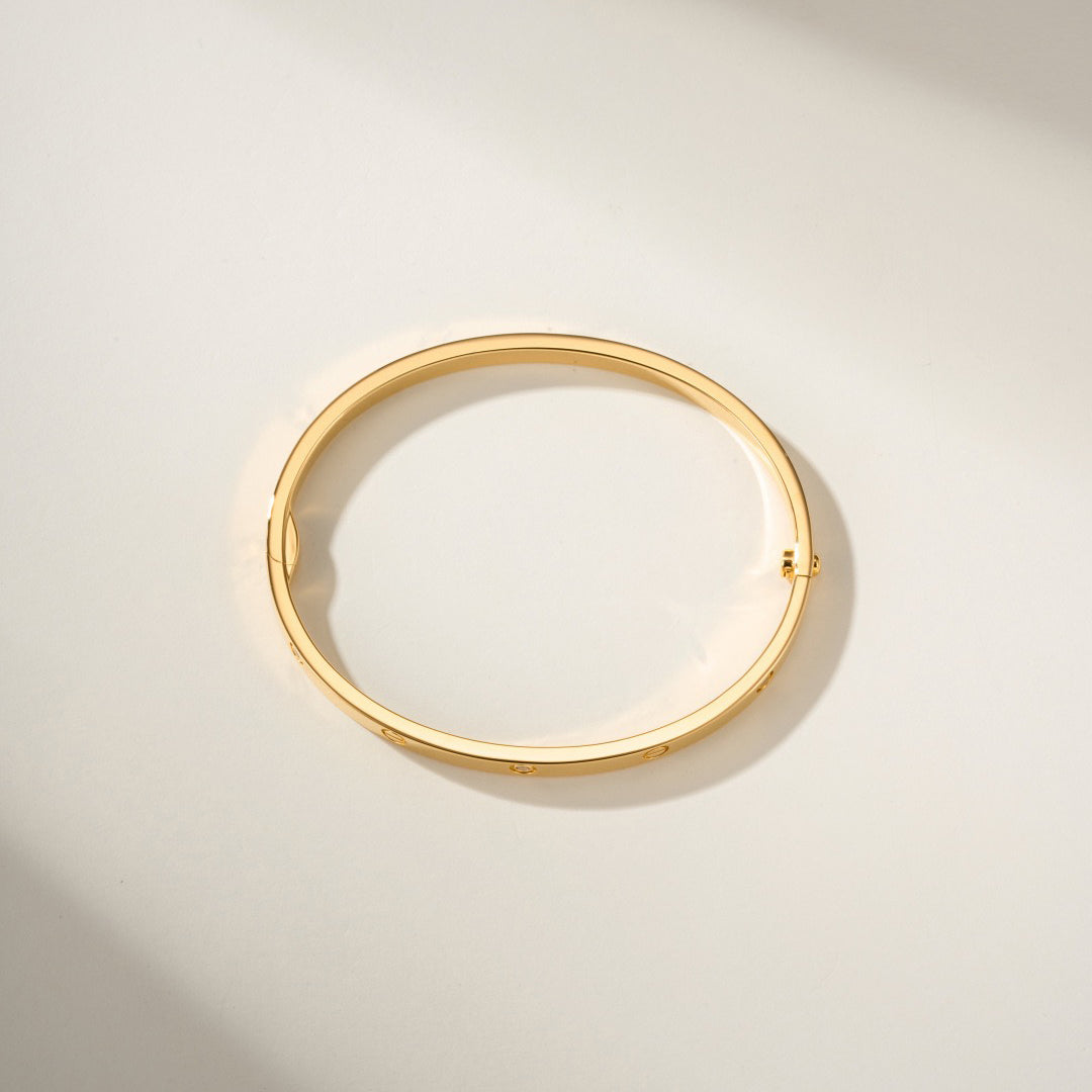 [ElanLuxe Jewelry]LOVE BRACELET 3.65MM 6 DIAMONDS