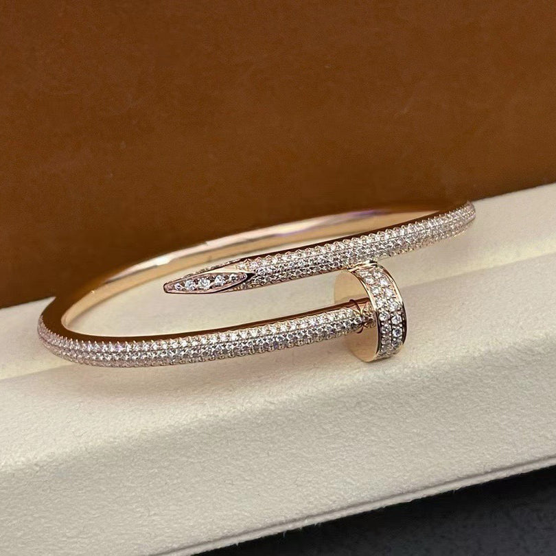 [ElanLuxe Jewelry]JUSTE BRACELET 3.5MM ALL DIAMONDS