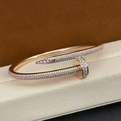 [ElanLuxe Jewelry]JUSTE BRACELET 3.5MM ALL DIAMONDS