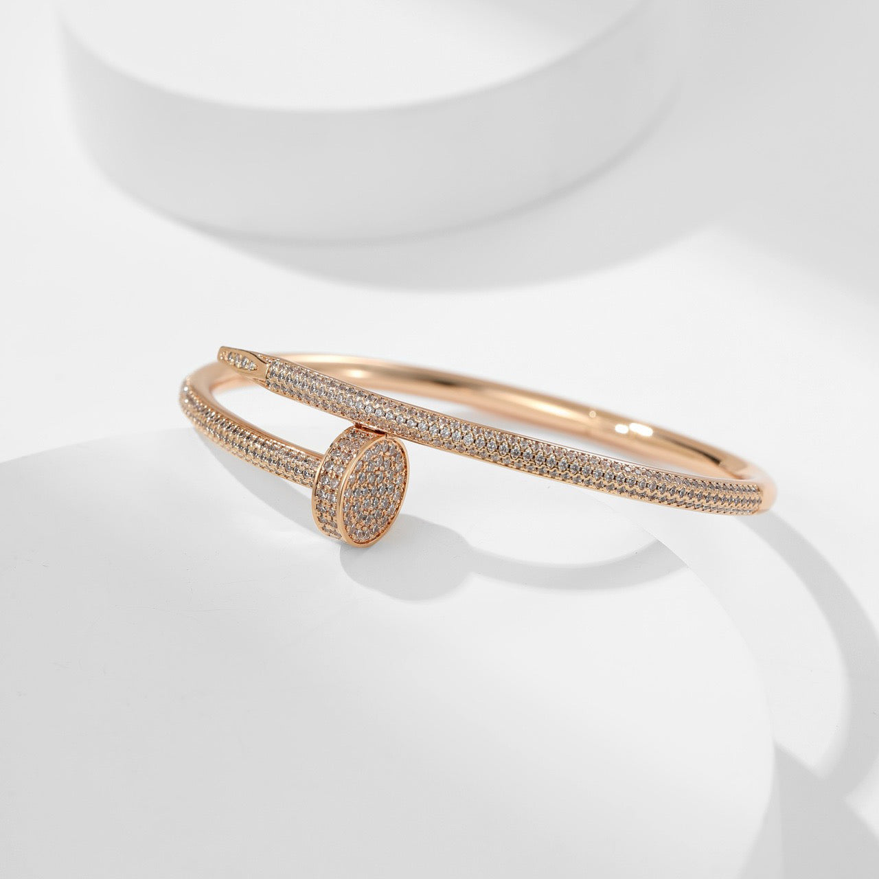 [ElanLuxe Jewelry]JUSTE BRACELET 3.5MM ALL DIAMONDS