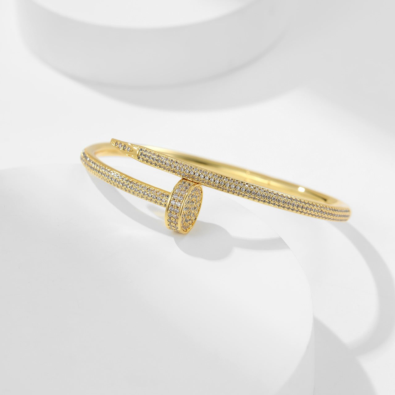 [ElanLuxe Jewelry]JUSTE BRACELET 3.5MM ALL DIAMONDS