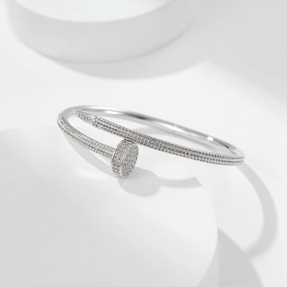 [ElanLuxe Jewelry]JUSTE BRACELET 3.5MM ALL DIAMONDS