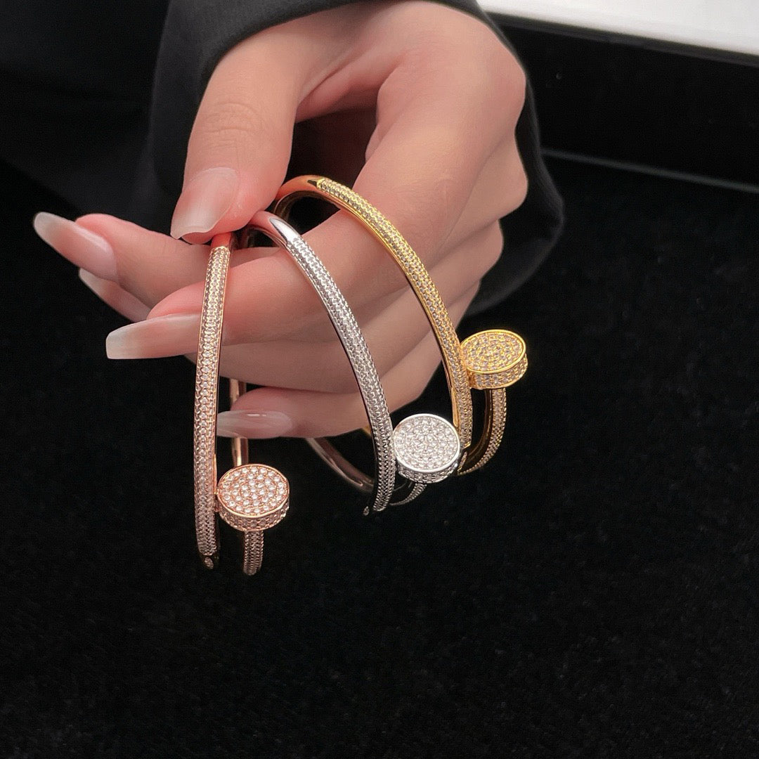 [ElanLuxe Jewelry]JUSTE BRACELET 3.5MM ALL DIAMONDS