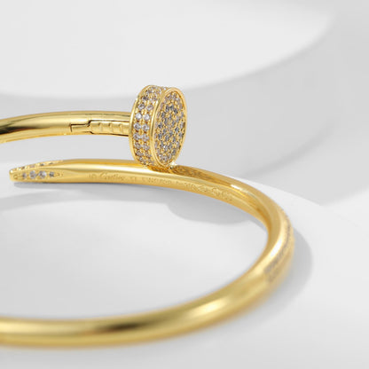 [ElanLuxe Jewelry]JUSTE BRACELET 3.5MM ALL DIAMONDS