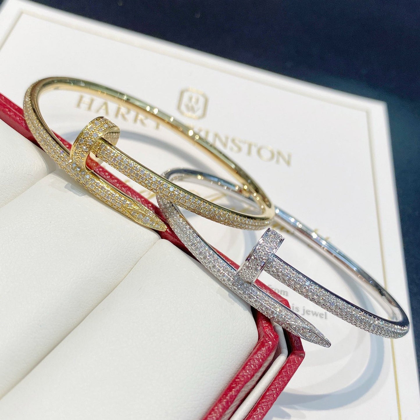 [ElanLuxe Jewelry]JUSTE BRACELET 3.5MM ALL DIAMONDS