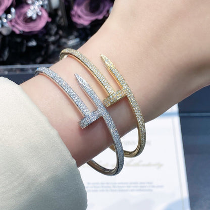 [ElanLuxe Jewelry]JUSTE BRACELET 3.5MM ALL DIAMONDS
