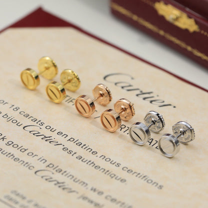 [ElanLuxe Jewelry]LOVE EARRINGS 7.2MM