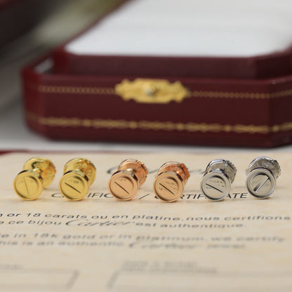 [ElanLuxe Jewelry]LOVE EARRINGS 7.2MM