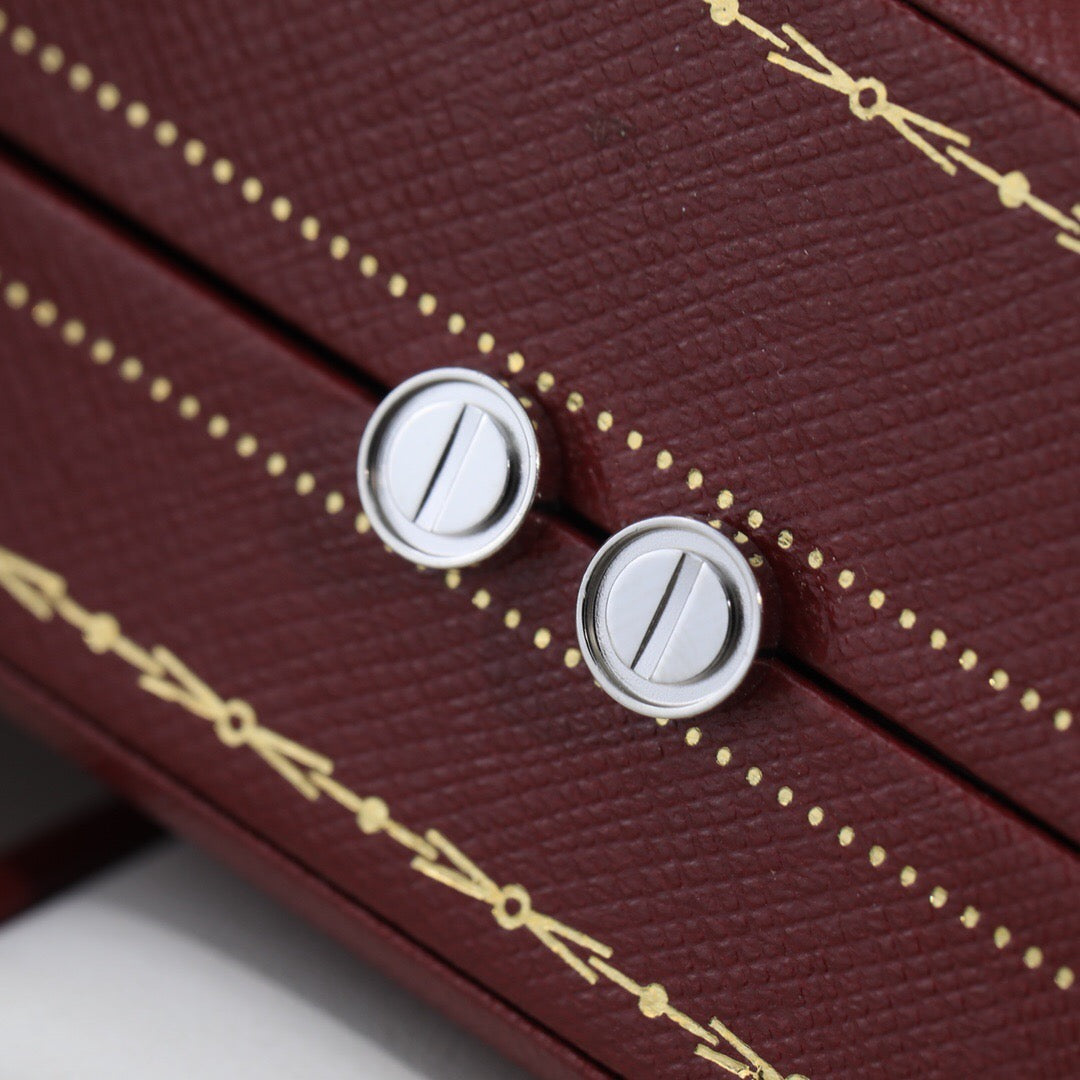 [ElanLuxe Jewelry]LOVE EARRINGS 7.2MM