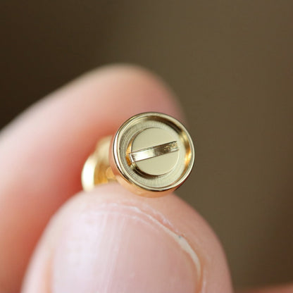 [ElanLuxe Jewelry]LOVE EARRINGS 7.2MM