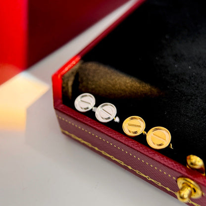 [ElanLuxe Jewelry]LOVE EARRINGS 7.2MM