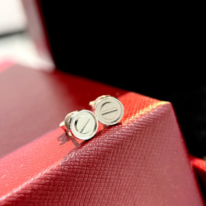 [ElanLuxe Jewelry]LOVE EARRINGS 7.2MM