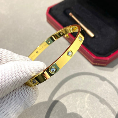 [ElanLuxe Jewelry]LOVE BRACELET 6.1MM 10 DIAMONDS