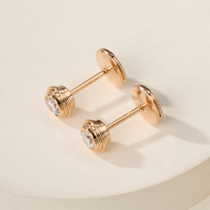 [ElanLuxe Jewelry]DAMOUR DIAMOND EARRINGS