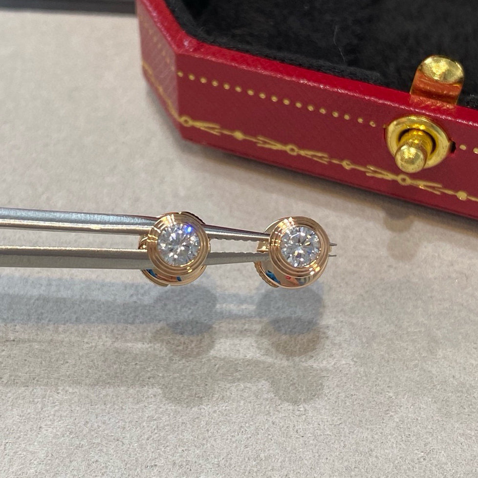 [ElanLuxe Jewelry]DAMOUR DIAMOND EARRINGS