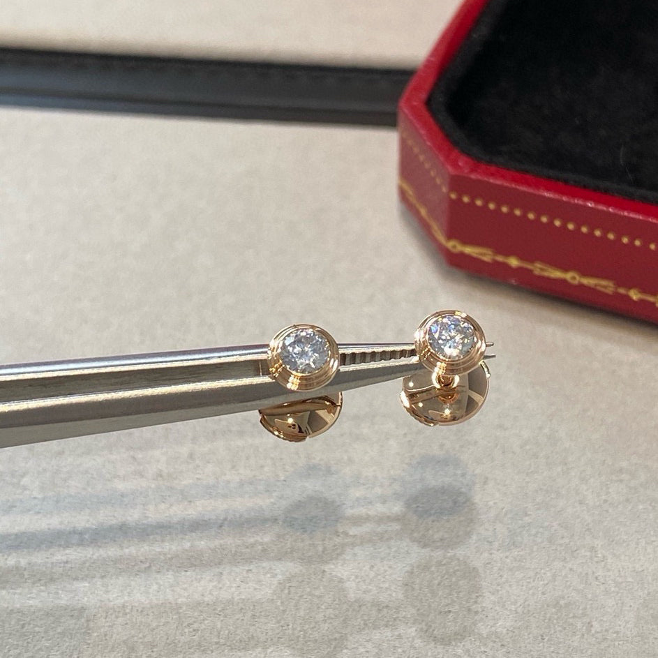 [ElanLuxe Jewelry]DAMOUR DIAMOND EARRINGS