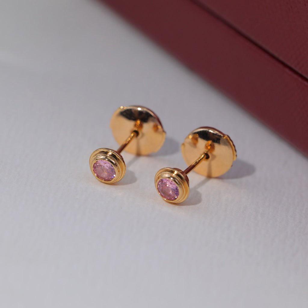 [ElanLuxe Jewelry]DAMOUR PING DIAMOND EARRINGS
