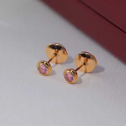 [ElanLuxe Jewelry]DAMOUR PING DIAMOND EARRINGS