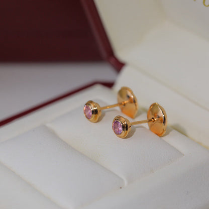 [ElanLuxe Jewelry]DAMOUR PING DIAMOND EARRINGS